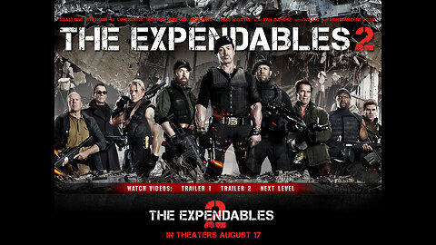 The Expendables 2 New Trailer (2012)