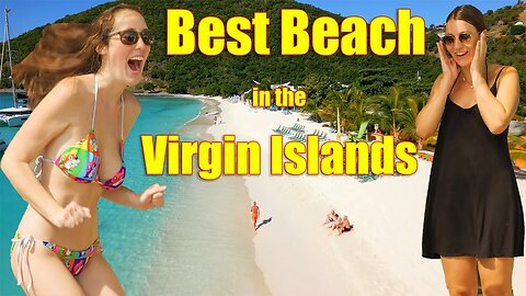 White Bay is the best beach in the BVI