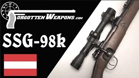 SSG-98k: Austria Repurposes German Sniper Rifles