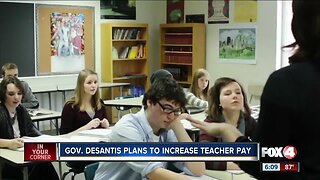 Governor DeSantis plans to increase teachers pay