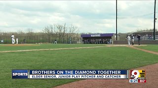 Brothers on the diamond together