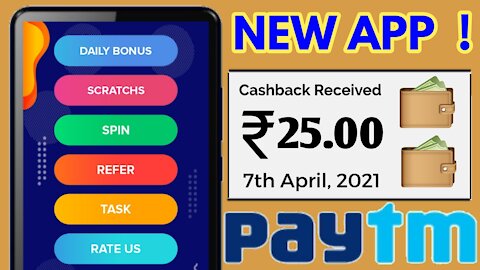 2021 BEST EARNING APP ! EARN FREE PAYTM CASH WITHOUT INVESTMENT || 2021 NEW SELF EARNING APP TODAY