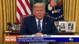 Special Report: President Trump addresses the nation on the government's response to the COVID-19 pandemic