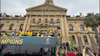 South Africa - Cape Town - Springbok Trophy Tour (Video) (TFe)