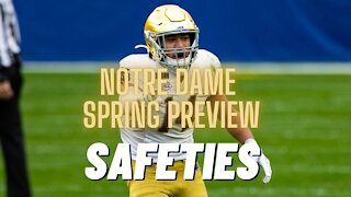 Notre Dame has significant questions at safety heading into spring ball