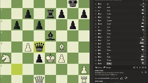 Daily Chess play - 1342