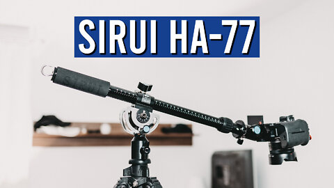 Taking photos and videos from above using the Sirui HA-77 extension arm