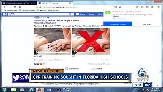 CPR training sought in Florida high schools