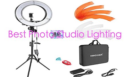 Neewer Photo Studio Ring Light Kit Review