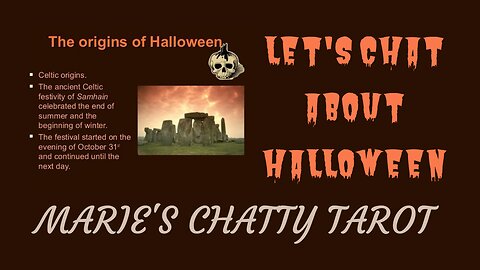 Let's Chat About Halloween