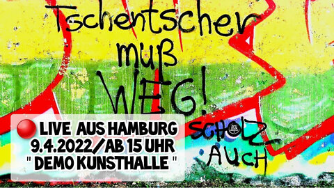 LIVE AUS HAMBURG - Demo an der Kunsthalle - 09.04.2022