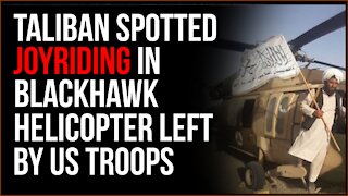 New Video Appears To Show Taliban Fighters Joy-Riding In American Black Hawk Helicopter