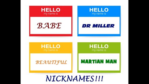 Hello Again Wednesday 67 Nicknames