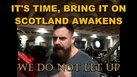"JESUS ... WHAT HAPPENED TO US?" SCOTLANDS POWERFUL MESSAGE ... A CALL TO ARMS .. "BRING IT ON!"