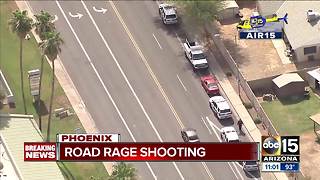 Shooting reported after conflict between drivers in Phoenix