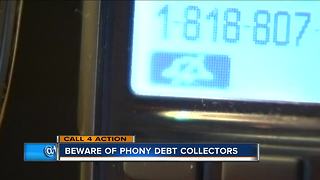 Beware of phony debt collectors