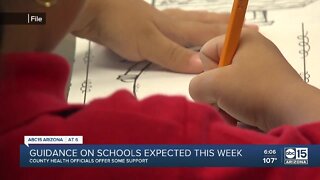 Guidance on Arizona schools expected soon