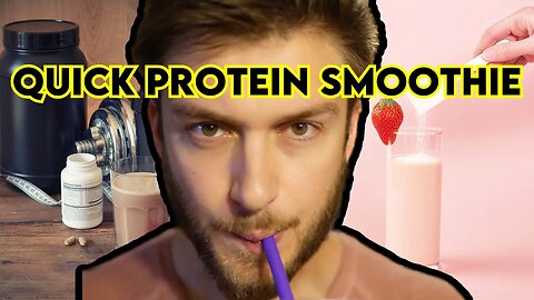 Quick High Protein Smoothie/Shake Recipe