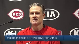 Two Reds players test positive for COVID-19