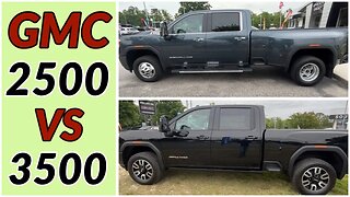 2024 GMC Sierra 2500 AT4 vs 3500 Denali // Luxury truck battle