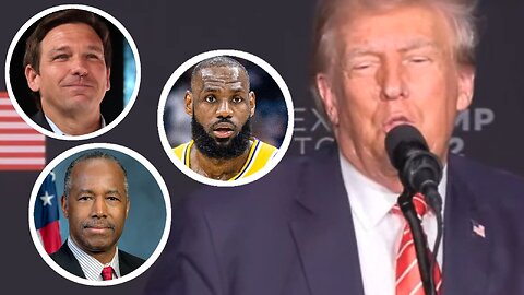 Highlights From Trump in Sioux City, Iowa - Ben Carson, LeBron James, Ron DeSantis, and More!