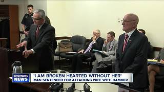 88-year-old man sentenced for attacking wife with hammer