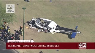 Helicopter crash near U.S. 60 and Stapley