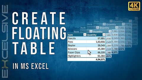 Ditch PivotTables! Self-Updating Excel Totals with Dynamic Image (Drag & Drop!)