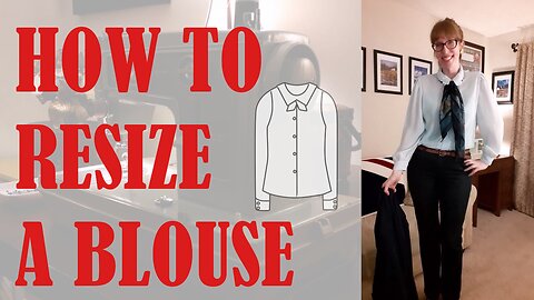 🔻👗 BLOUSE REFASHION INTO DRESS👗🔻 | BUDGETSEW