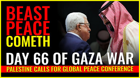 DAY 66 OF GAZA WAR: PALESTINE CALLS FOR GLOBAL PEACE CONFERENCE