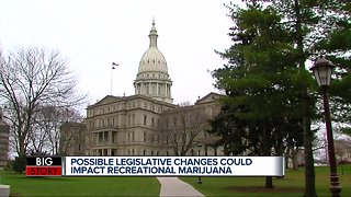 Possible legislative changes could impact recreational marijuana