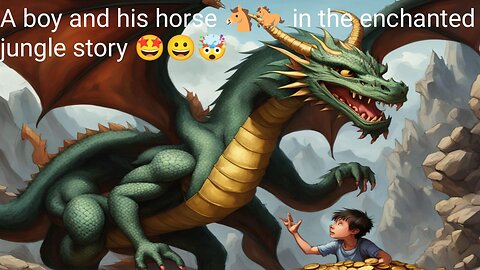 A Boy and His Horse in the Enchanted Jungle moral story 🐵 🐭 🙈 😍 🙀 🙈 🙉 🙊 👴 👵 👨 👩 👸 👳 👏 ✌️ 👍👌