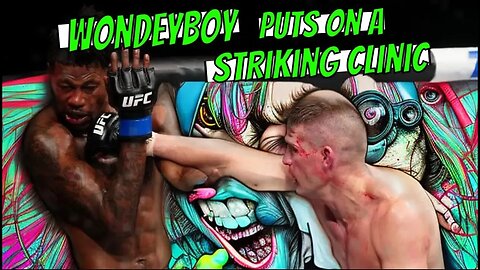 EVERY STRIKE Stephen "Wonderboy" Thompson Lit Up Kevin "TrailBlazer" Holland With #mma #ufc