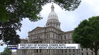 First day of school comes with uncertainty about education funding