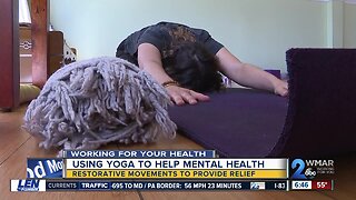 Using yoga to help with mental health