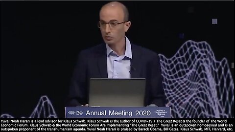 Yuval Noah Harari | "B X C X D = AHH, Which Means Biological Knowledge (B) Multiplied by Computing Power (C) Multiplied By Data Equals the Ability to Hack Humans (AHH). COVID Makes Surveillance Go Under the Skin." - Yuval