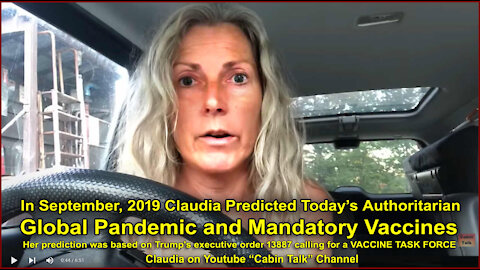 PANDEMIC and MANDATORY VAXX PREDICTED IN 2019