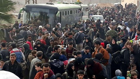 As Many As 12,500 Escaped Eastern Ghouta In A Single Day