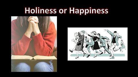 Holiness or Happiness - Quenton Kirby (The Lampstand - Hallettsville)