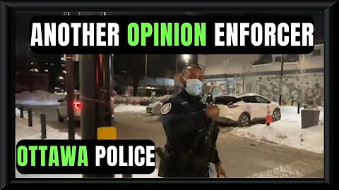 🍁🚔🎥 Asking Cop The Same Question Over And Over... Like They Do.