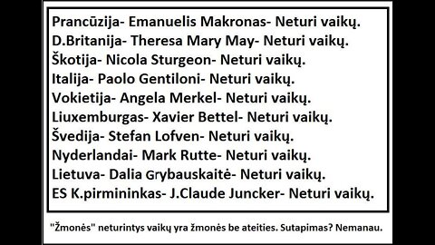 Kodėl politikui BŪTINA turėti bent vieną vaiką