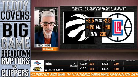 Toronto Raptors vs Los Angeles Clippers Predictions & Picks | Raptors vs Clippers Betting Tips