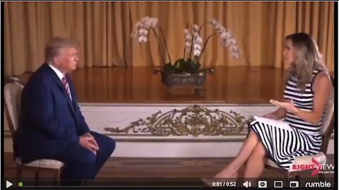 Lara Trump Interviews President Trump on The Right View