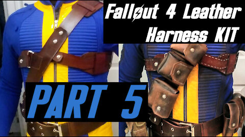 Fallout 4 Leather Chest Piece Harness Kit 05