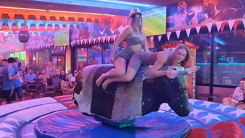 mechanical bull riding