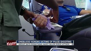 Blood drives hosted by OneBlood to honor victims of Pulse shooting