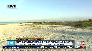 Lee County offers free guided nature walks