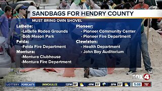 Sandbags available for Hendry County