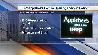 World's first IHOP, Applebee's hybrid to open in downtown Detroit