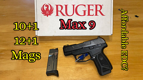 Ruger Max 9 a Affordable Budget friendly EDC option #American #Made #Rumble #Newsfeed #FYP